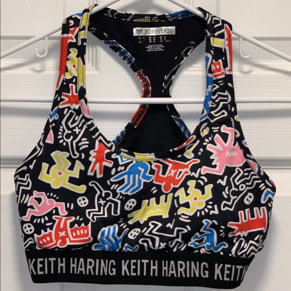 Keith Haring x Forever21 Sports bra